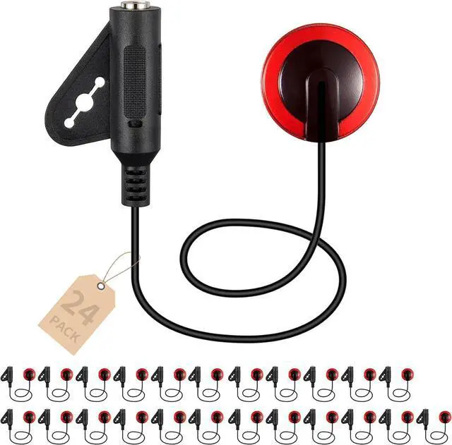Main image of Piezo Contact Microphone Pickups for Guitar, Violin, Viola, Cello, Banjo, Ukulele, Mandolin and More (24 Pack)