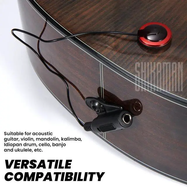Alt view image 2 of 6 - Piezo Contact Microphone Pickups for Guitar, Violin, Viola, Cello, Banjo, Ukulele, Mandolin and More (24 Pack)