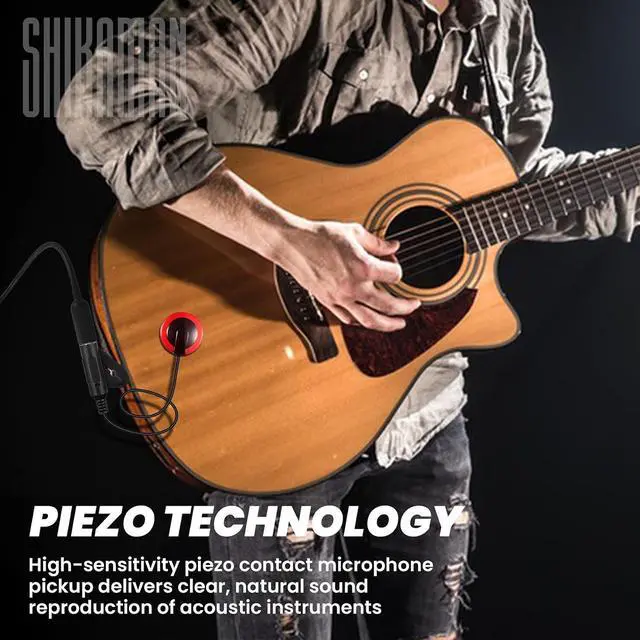 Alt view image 6 of 6 - Piezo Contact Microphone Pickups for Guitar, Violin, Viola, Cello, Banjo, Ukulele, Mandolin and More (24 Pack)