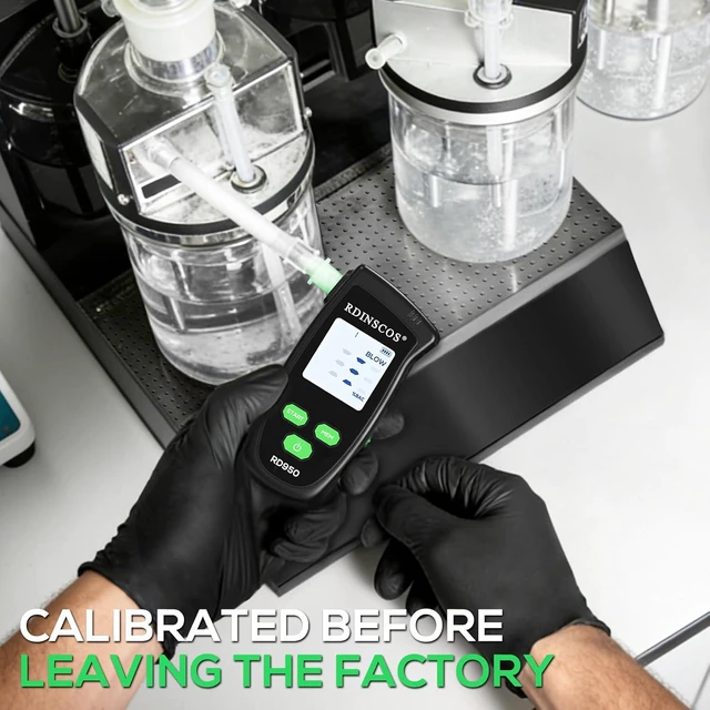 Alt view image 4 of 5 - Fuel-Cell Breathalyzer with Active Pump Sampling Alcohol Tester