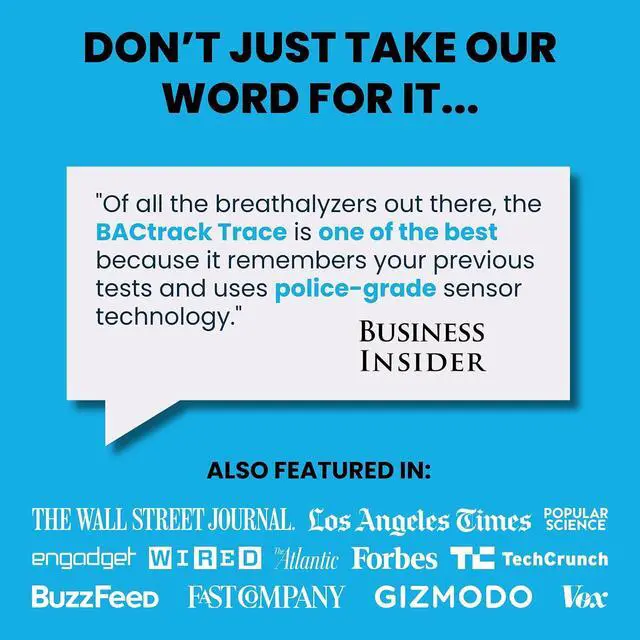 Alt view image 5 of 6 - Trace Breathalyzer