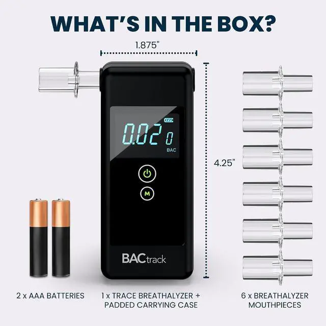 Alt view image 6 of 6 - Trace Breathalyzer