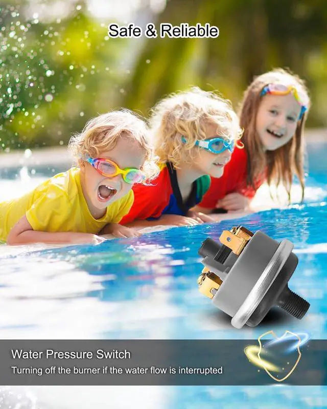 Alt view image 6 of 6 - Pool Heater Repair Kit Fit for Master Temp and Max E Therm Pool Heaters