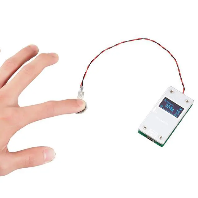 Alt view image 5 of 7 - Pressure Sensors Display Module, 32x62.6x11mm Copper Clad Laminate Ultra Thin Flexible Pressure Sensitive Film Pressure Sensor + Pressure Display Module