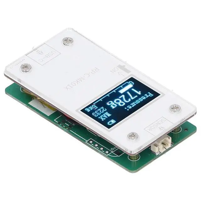 Alt view image 7 of 7 - Pressure Sensors Display Module, 32x62.6x11mm Copper Clad Laminate Ultra Thin Flexible Pressure Sensitive Film Pressure Sensor + Pressure Display Module
