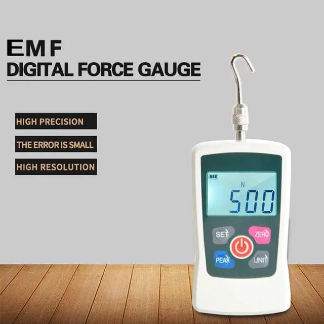 Alt view image 2 of 7 - 500N Digital Force Gauge, Trigger Pull Gauge for Tension & Compression Test