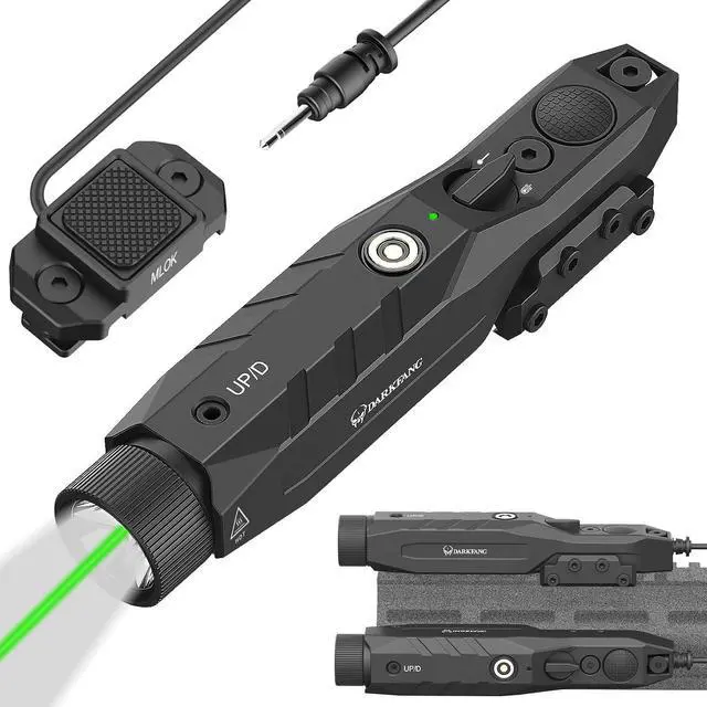 Main image of Mlok and Picatinny Flashlight and Laser Combo for Rifle