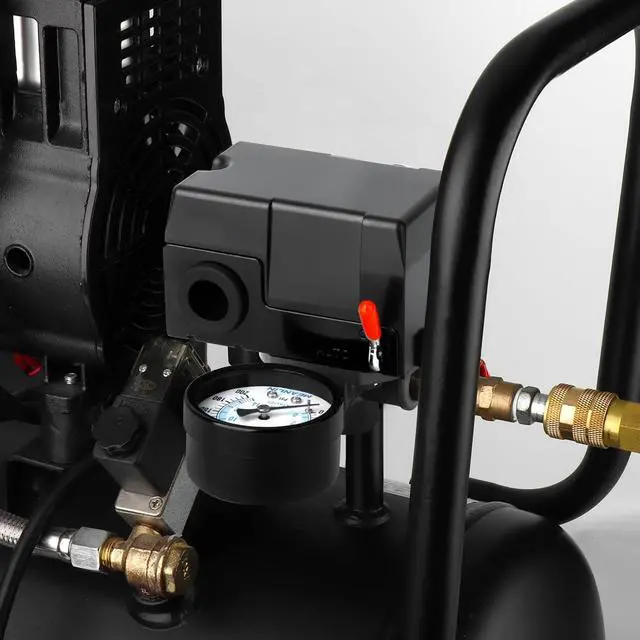 Alt view image 7 of 7 - Air Compressor Pressure Switch Control Valve 110-150 PSI 110V-240V 4-way Replacement Parts With 0-200 Pressure gauge and Safety Pressure Relief Valve