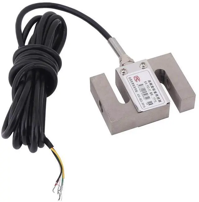 Main image of Portable S type Beam High Precision Load Cell Scale Sensor 50/100/ 300/2000 KG for Hopper Weight High Pressure Tension Weighing(100kg)