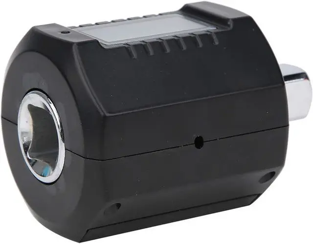 Alt view image 4 of 7 - Digital Torques Adapter, Wrench Adapter, Torsion Meter Portable, 1/2 Drive, High Accuracy with 2 x Conversion Head (1/4 and 3/8) & 1 x Screwdriver for Family Labor