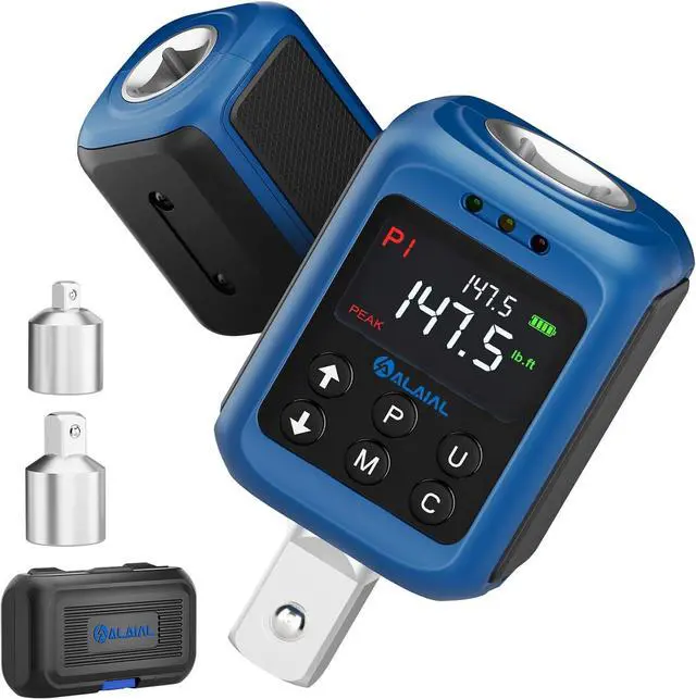 Main image of Digital Torque Adapter 1/2" Drive, 2.2-147.5 Ft-lb/3-200 Nm