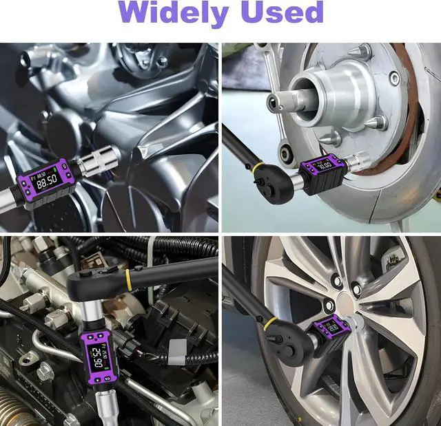 Alt view image 7 of 7 - 1/2" Digital Torque Adapter Set (2.9-147.6 Ft-lb / 4-200 Nm)