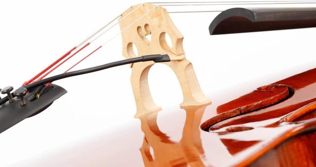Alt view image 5 of 7 - VC-1 Cello Pickup, Bridge Mounted Piezo Pickup for Cello