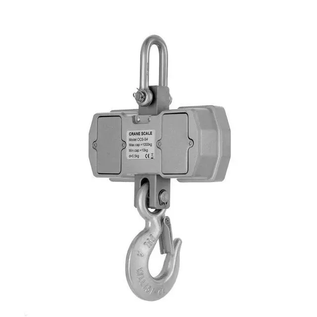Alt view image 5 of 6 - 2000kg 4000 lb Heavy Duty Crane Scale, Orange