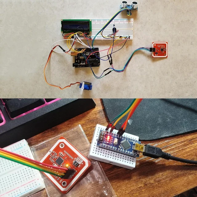 Alt view image 6 of 6 - 10-Piece PN532 NFC NXP RFID Module V3 Kit, Near Field Communication Reader with I2C SPI HSU, S50 White Card & Key Card, Arduino, Raspberry Pi, DIY Smart Phone & Android Phone Compatible