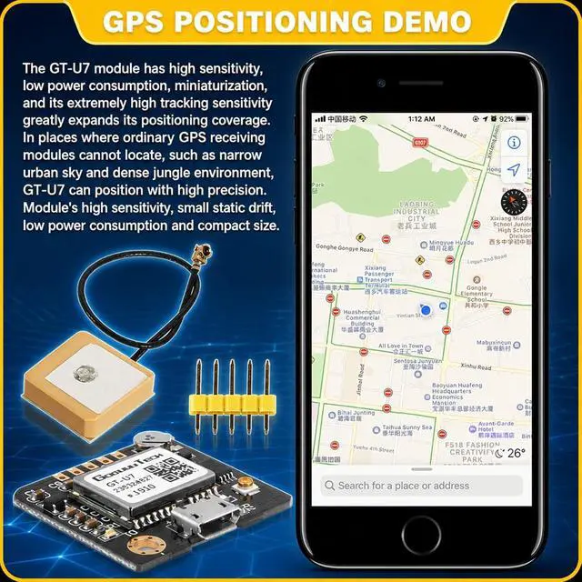 Alt view image 7 of 7 - 4-Pack GT-U7 GPS Module, USB Port, Active Antenna