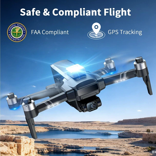 Alt view image 2 of 7 - FAA Compliant Remote ID Module with Buzzer & Strobe Light, GPS Tracking, 4H Battery, Broadcast Module for FPV GPS Drones with Camera & RC Aircraft Quadcopters