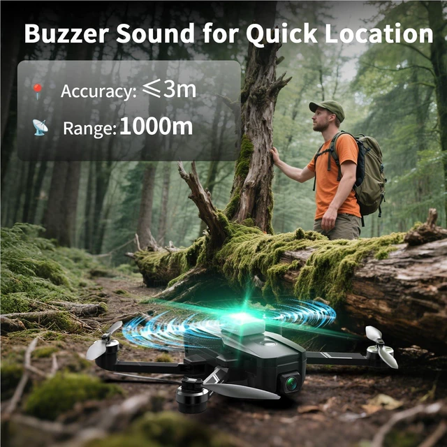 Alt view image 4 of 7 - FAA Compliant Remote ID Module with Buzzer & Strobe Light, GPS Tracking, 4H Battery, Broadcast Module for FPV GPS Drones with Camera & RC Aircraft Quadcopters