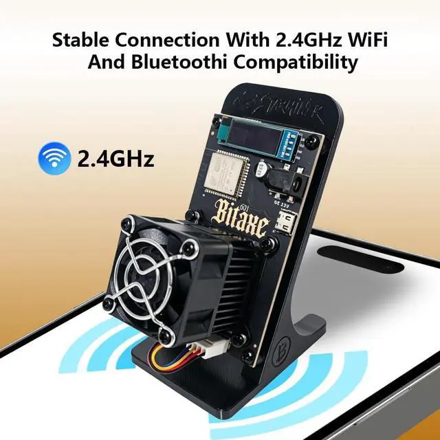 Alt view image 3 of 6 - New Smart app Custom Firmware Bitaxe Gamma 601