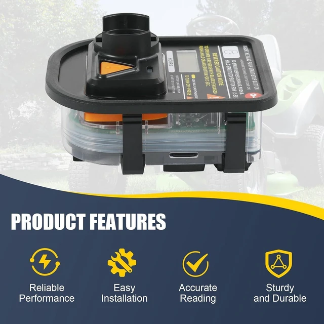Alt view image 2 of 7 - Hour Service Meter Module Compatible with XT1 XT2 LT42 LX46 SLX50 Tractors