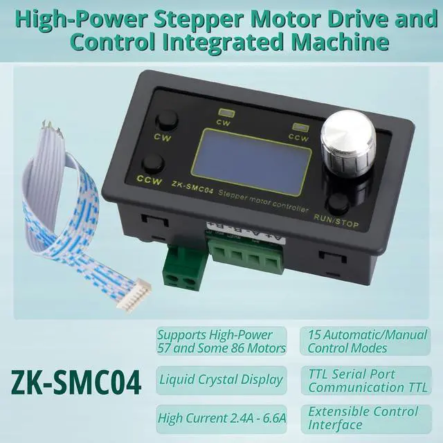 Alt view image 3 of 7 - NEMA 17 NEMA 23 NEMA 34 Stepper Motor Driver Controller
