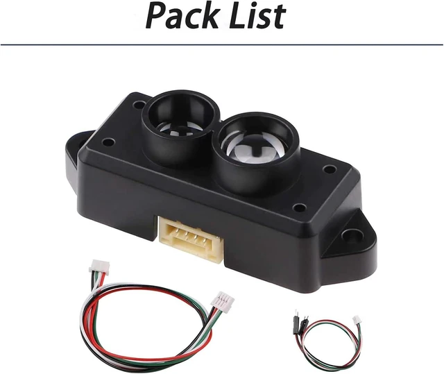 Alt view image 2 of 7 - Benewake TFmini-S LiDAR Module, High-Accuracy ToF Laser Radar Distance Sensor (0.1-12m), 1000Hz Frame Rate, UART/I2C/IO for Raspberry Pi, Robotics & Industrial Automation