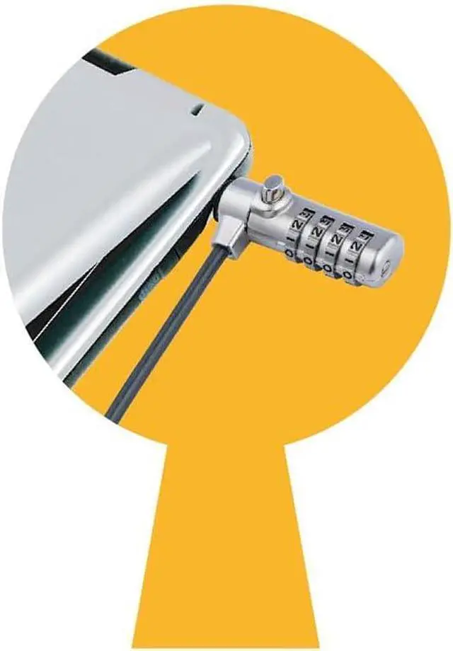 Alt view image 2 of 4 - Digio2 Z2782 Security Lock, Compatible with Nano Saver, Dial Type, Lightweight