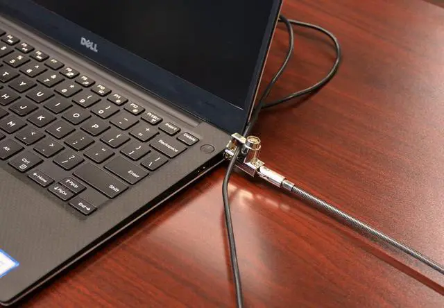 Alt view image 4 of 7 - TZ03T Ultra Compact Wedge Lock with Barrel Key for Dell Latitude Laptops