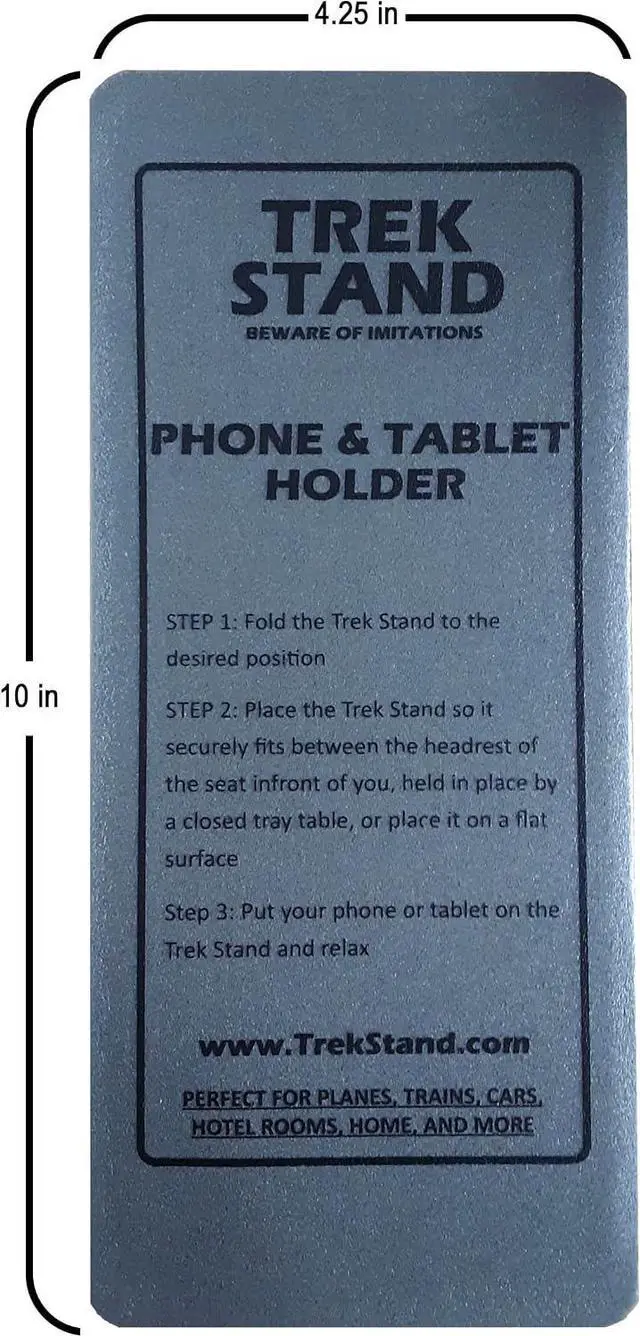 Alt view image 2 of 7 - Trek Stand Flexible & Bendable Phone and Small Tablet Holder