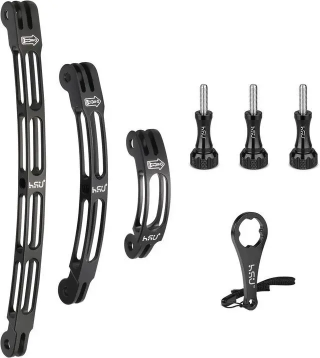 Main image of Aluminum Alloy Curved Extension Arm Kit (7.9/5.3/3) (Black)