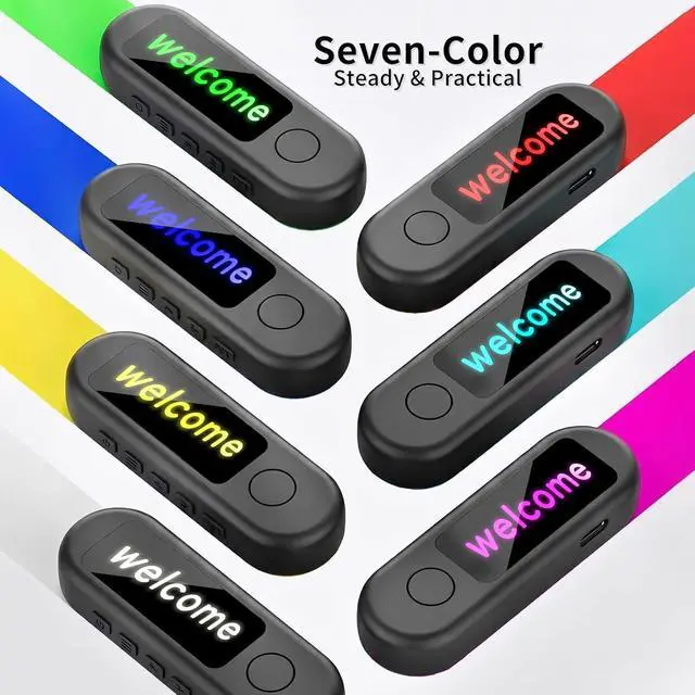 Alt view image 3 of 7 - Super Mini Walkie Talkies, Small Clip-On Two Way Radio with LED Screen, Portable Walkie Talkie with Earpieces for Outdoor Sports, Restaurants, Retail Stores, Baseball, Hospital, Biking, Adults, 2 Pack