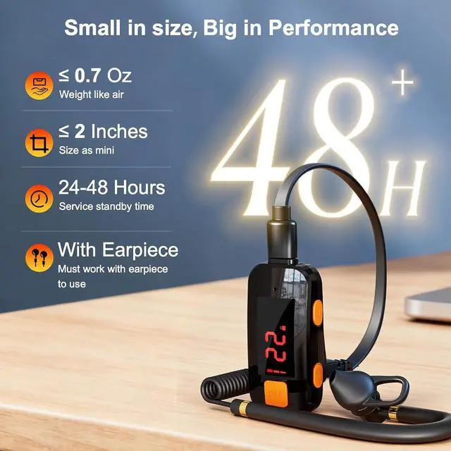 Alt view image 2 of 7 - 2 Pack Mini Walkie Talkies, IP54 Waterproof Small Walkie Talkies