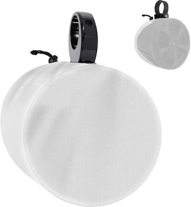 Main image of 2 Pack Boat Speaker Covers, 900D Waterproof Wakeboard Tower Speaker Cover