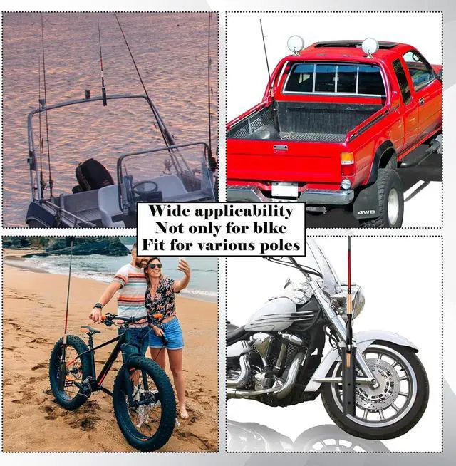 Alt view image 6 of 6 - Fishing Rod Holder for Bike Clamp Mount