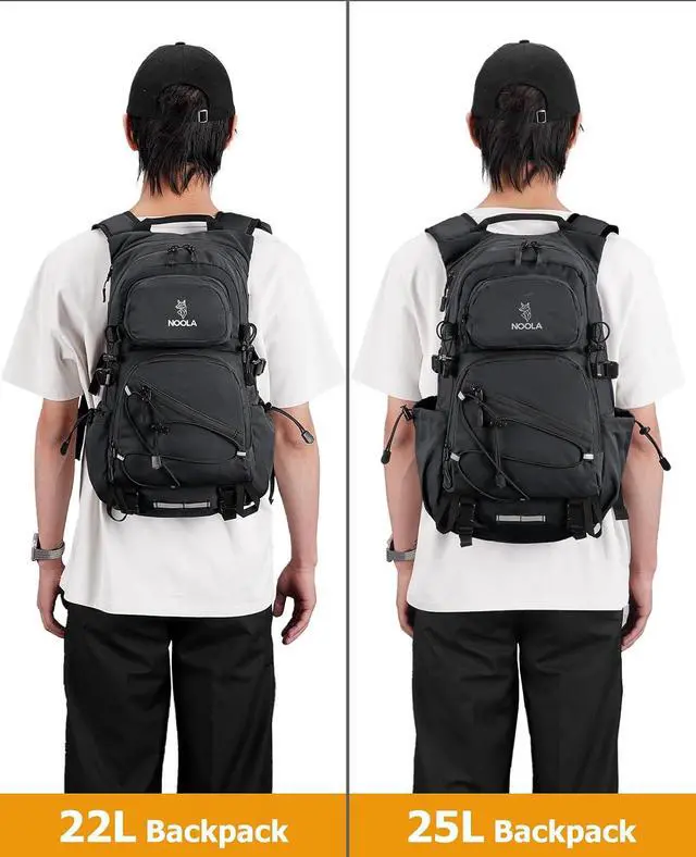 Alt view image 2 of 7 - Hydration Hiking Backpack with 3L Water Bladder for Women and Men
