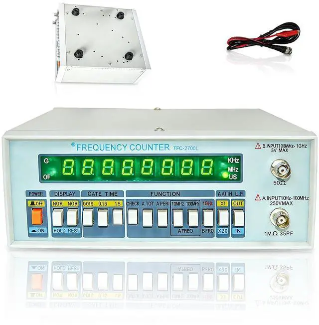 Main image of High Precision Frequency Counter with 8-Digit LED Display, 10HZ-2.7GHZ