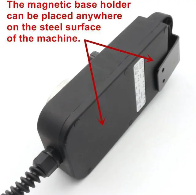 Alt view image 5 of 7 - 6 Axis MPG Pendant CNC Handwheel Manual Pulse Generator 100PPR