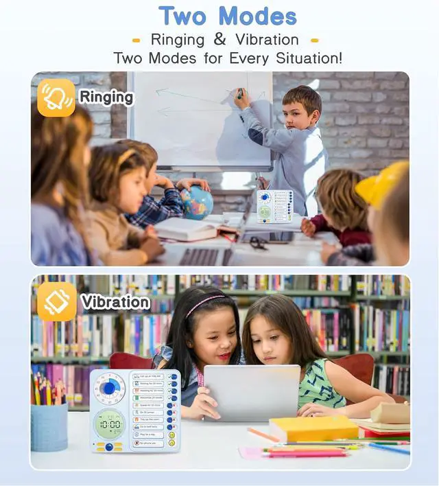 Alt view image 4 of 7 - Visual Timer for ADHD, Chore Chart & Task Planner for Kids,Adults