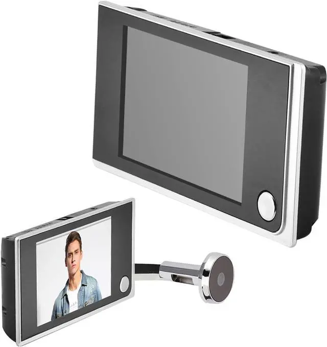 Main image of Digital Peephole Viewer Doorbell Mini HD Smart Security Camera 3.5 inches Indoor LCD Screen