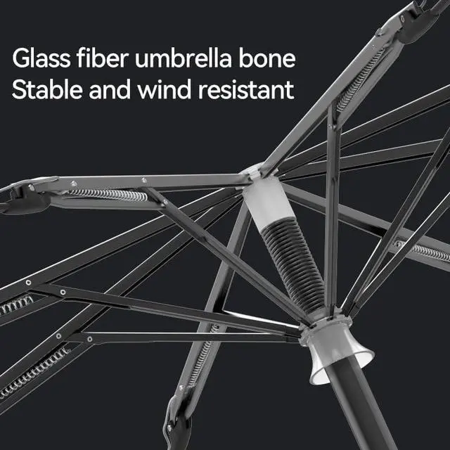 Alt view image 7 of 7 - Patented Electric Umbrella Auto Open Compact Umbrella for Rain