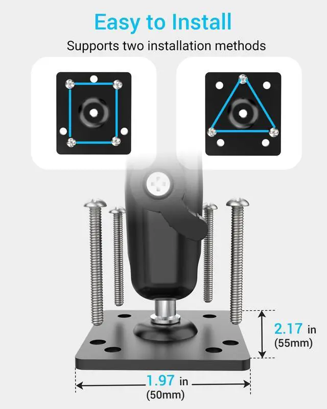 Alt view image 4 of 6 - Metal Lockable Wall Tablet Mount with Adjustable Arm, Anti-Theft Tablet Kiosk Holder for Retail Store, Restaurant, Office Reception & Business POS Display, Fits 7-11" iPad Pro Air Mini