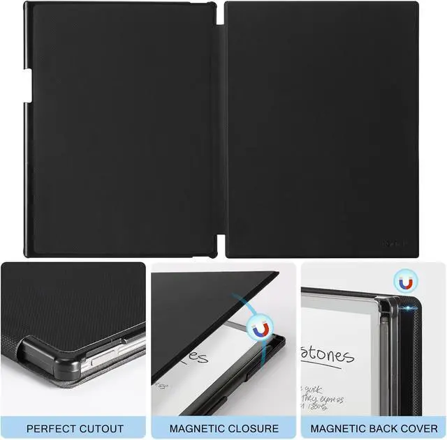 Alt view image 5 of 7 - Stand Case for Remarkable Paper Pro Tablet 11.8" with Hand Strap