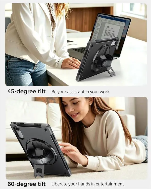 Alt view image 5 of 7 - Rugged Case for Lenovo Idea Tab Pro Gen 2 13 inch 2026