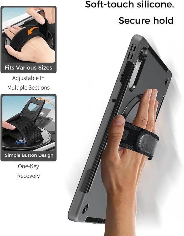 Alt view image 6 of 7 - Rugged Case for Lenovo Idea Tab Pro Gen 2 13 inch 2026