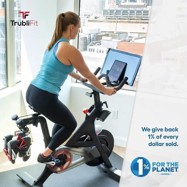 Alt view image 7 of 7 - iPad & Tablet Holder for Original Peloton Bike, Streaming Mount