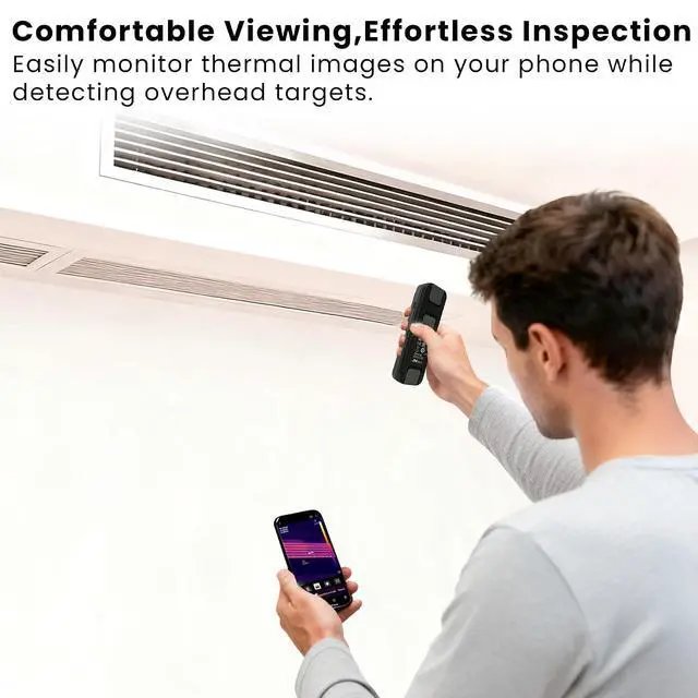 Alt view image 5 of 7 - Wireless Thermal Camera 512×384 for Home HVAC Inspection
