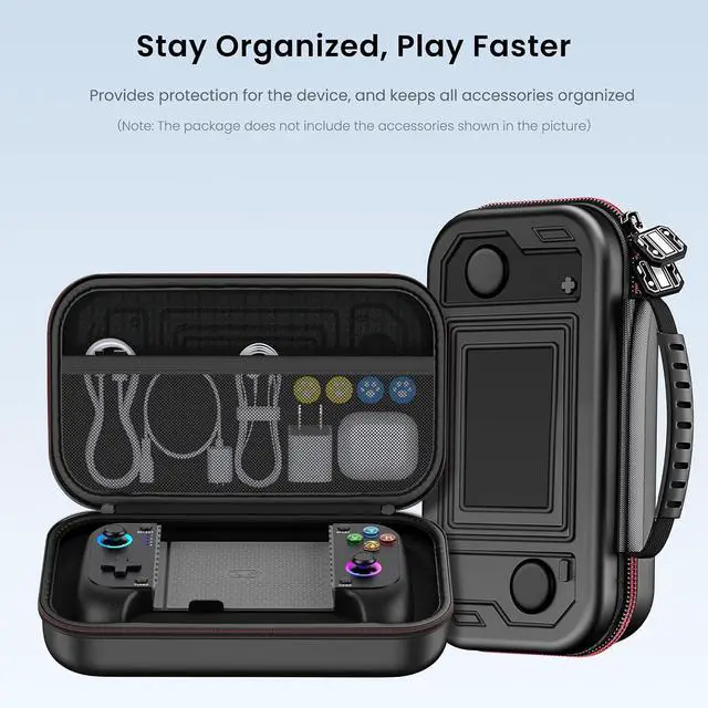 Alt view image 6 of 7 - Wireless Mobile Game Controller for iPhone & Android - Hall Effect Joystick, Bluetooth 5.0 - Compatible with Xbox Game Pass, iOS - Includes Travel Case