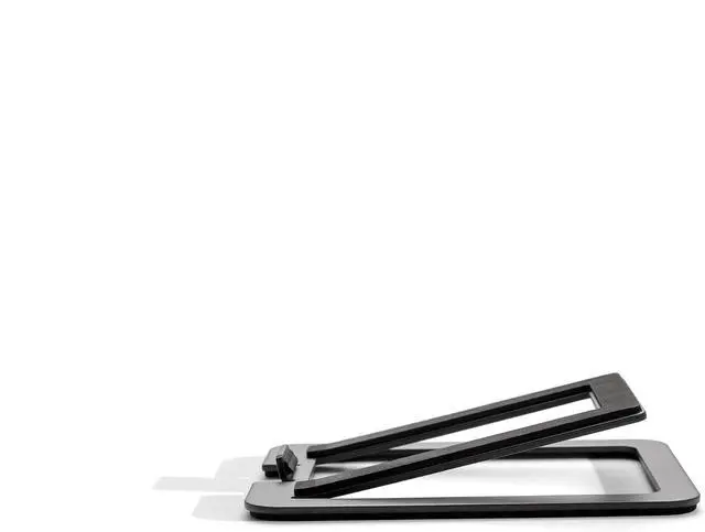 Alt view image 3 of 6 - DS2M Metal Speaker Stands Pair Steel Desktop Speaker Stands