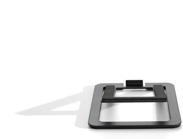 Alt view image 4 of 6 - DS2M Metal Speaker Stands Pair Steel Desktop Speaker Stands