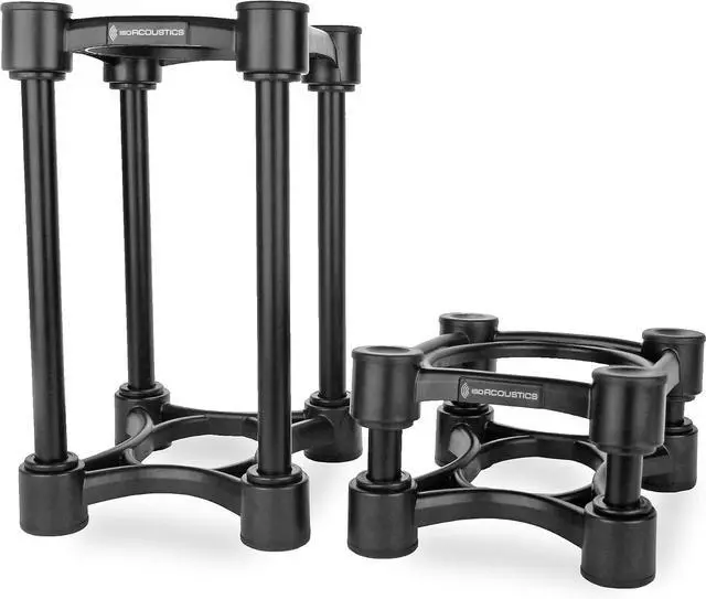 Main image of Iso-Stand Series Speaker Isolation Stands with Height & Tilt Adjustment: Iso-130 (5.1" x 6) Pair
